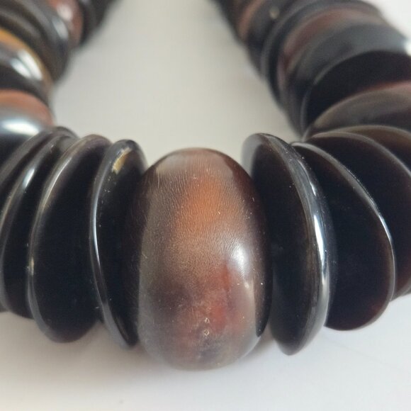 MONIES Gerda Lynggaard Horn Couture Runway Necklace - Picture 5 of 11